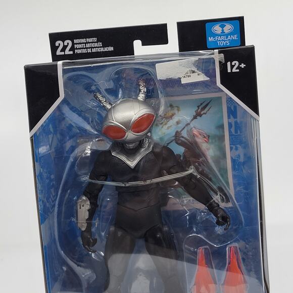 DC Multiverse Aquaman and The Lost Kingdom Black Manta 7" Figure Mcfarlane New - Picture 3 of 11
